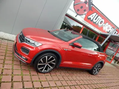 Gebraucht VW T-Roc Cabriolet Beats 150 PS (110 kW) 2021 Rot Cabrio