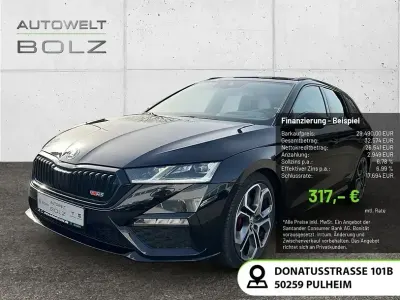 Brugt Skoda Octavia RS 200 HK (147 kW) 2021 Sort Stationcar