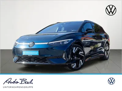 Gebraucht VW ID.7 GTX 250 kW (340 PS) 2025 Blau Kombi