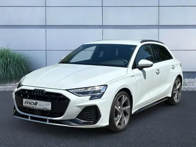 Gebraucht Audi A3 S-Line 150 PS (110 kW) 2025 Gletscherweiß metallic Limousine