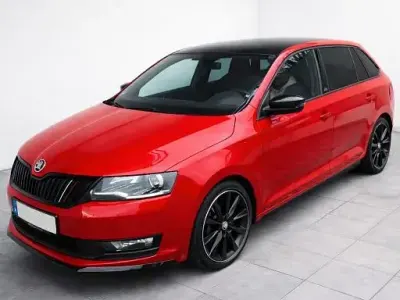 Używany Skoda Rapid Monte Carlo 125 KM (91 kW) 2017 Czerwony Kombi