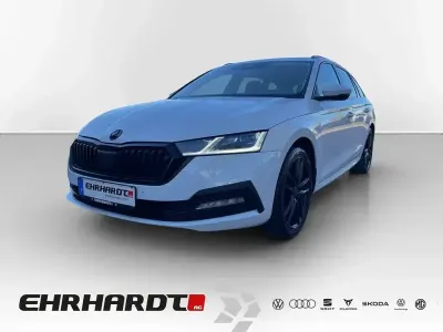 Brugt Skoda Octavia Style 150 HK (110 kW) 2020 Hvid Stationcar