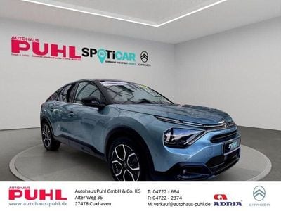 Gebraucht Citroën e-C4 Shine 100 kW (136 PS) 2022 Olbia blau/typ aussenverkleid Limousine