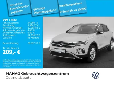 Gebraucht VW T-Roc Style 150 PS (110 kW) 2023 Ascotgrau/schwarz SUV