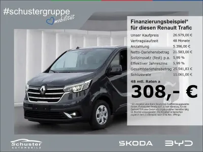 Gebraucht Renault Trafic Life 170 PS (125 kW) 2022 Grau Van / Kleinbus