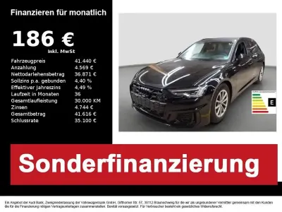 Gebraucht Audi A6 S-Line 204 PS (150 kW) 2025 Mythosschwarz metallic Kombi