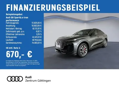 Neu Audi Q6 e-tron Performance 225 kW (306 PS) 2026 Grau SUV