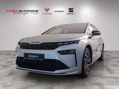 Silber Neu 2025 Skoda Enyaq iV SportLine SUV | 52.220 € (Guter Preis)