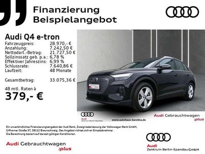 Gebraucht Audi Q4 e-tron Sport 150 kW (204 PS) 2023 Schwarz SUV