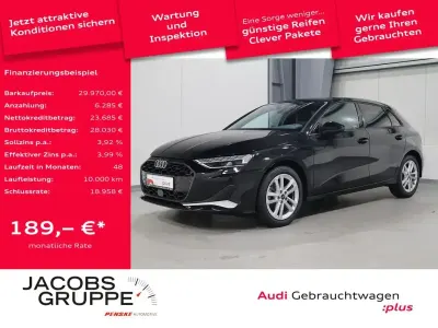 Brugt Audi A3 Advanced 110 HK (80 kW) 2025 Sort Sedan