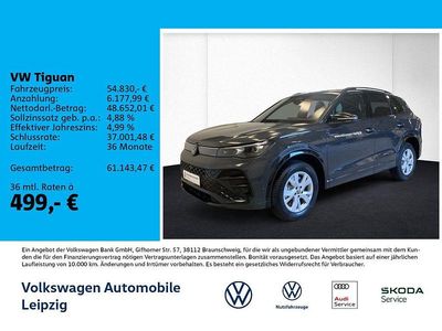 Grau Gebraucht 2025 VW Tiguan R-line SUV | 54.830 € (Etwas zu teuer)