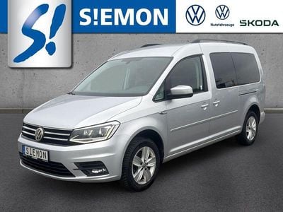 Gebraucht VW Caddy Maxi Comfortline 131 PS (96 kW) 2018 Silber Van / Kleinbus