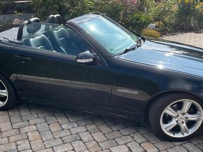 Gebraucht Mercedes SLK230 197 PS (144 kW) 2001 Schwarz Cabrio