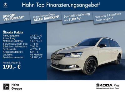 gebraucht Skoda Fabia Combi Monte Carlo 1.0TSI Navi LED Pano SHZ