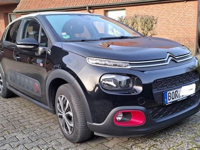 Gebraucht Citroën C3 PureTech 82 PS (60 kW) 2018 Schwarz Kleinwagen