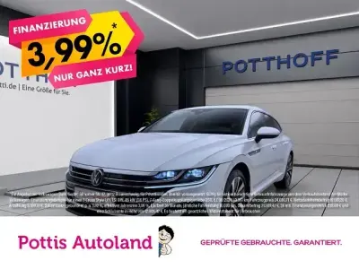 Gebraucht VW Arteon R-line 218 PS (160 kW) 2022 Oryxweiß perlmutteffekt Kombi