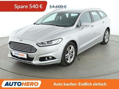 Grau Gebraucht 2015 Ford Mondeo Titanium Kombi | 14.060 € (Fairer Preis)