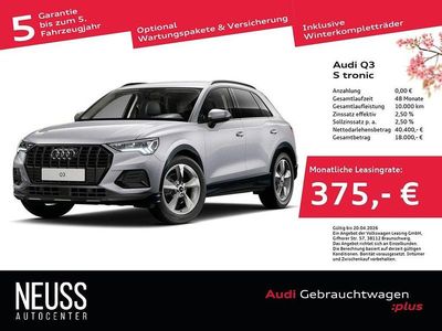 Gebraucht Audi Q3 Advanced 150 PS (110 kW) 2025 Florettsilber metallic SUV