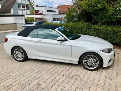 gebraucht BMW 220 d Cabrio Sport- Aut. M Sport Frauenfahrzeug AHK Top Zust