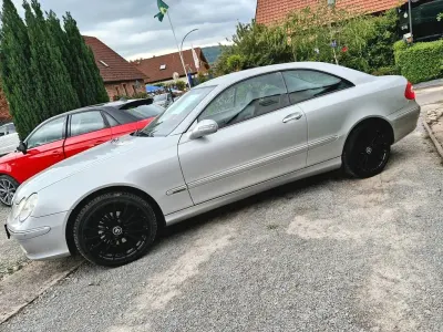 Używany Mercedes CLK200 163 KM (119 kW) 2005 Srebrny Coupe