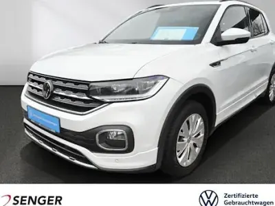 Brugt VW T-Cross R-line 110 HK (80 kW) 2022 Hvid SUV