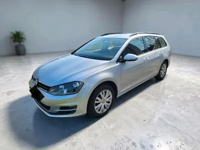 Gebraucht VW Golf VII LOUNGE 110 PS (80 kW) 2015 Silber Kombi