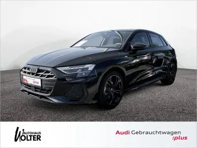 Używany Audi A3 S-Line 150 KM (110 kW) 2025 Czarny Sedan/Limuzyna