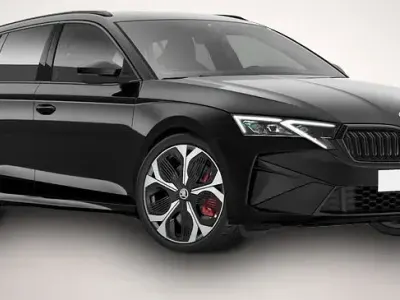 Neu Skoda Octavia RS 265 PS (194 kW) 2025 Schwarz Kombi
