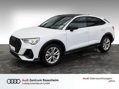 Gebraucht Audi Q3 Sportback S-Line 150 PS (110 kW) 2023 Gletscherweiß metallic SUV