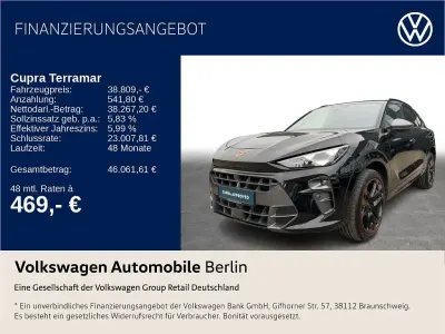 Gebraucht Cupra Terramar VZ 265 PS (194 kW) 2024 Midnight schwarz metallic SUV