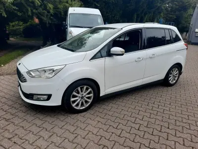 Gebraucht Ford Grand C-Max Titanium 150 PS (110 kW) 2017 Weiß Van / Kleinbus