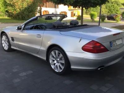 Gebraucht Mercedes SL350 245 PS (180 kW) 2004 Silber Cabrio