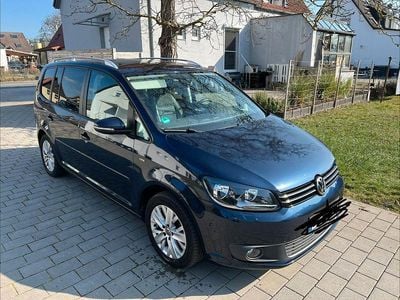 Gebraucht VW Touran Life 140 PS (102 kW) 2013 Blau Van / Kleinbus
