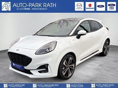 Gebraucht Ford Puma ST-Line X 125 PS (91 kW) 2024 Frozen white (weiss) SUV