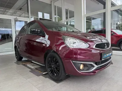 Gebraucht Mitsubishi Space Star Diamant Edition 80 PS (58 kW) 2019 Bordeauxrot / magicschwarz ( Kleinwagen