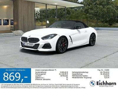 Neu BMW Z4 M Sport 340 PS (250 kW) 2026 Weiß Cabrio