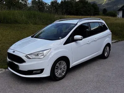 Gebraucht Ford Grand C-Max Trend 125 PS (91 kW) 2017 Weiß Van / Kleinbus