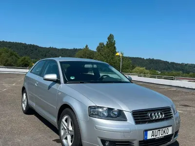 Gebraucht Audi A3 Attraction 102 PS (75 kW) 2003 Silber Kleinwagen