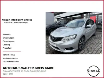Usata Nissan Pulsar N-Connecta 116 CV (85 kW) 2017 Argento Utilitaria