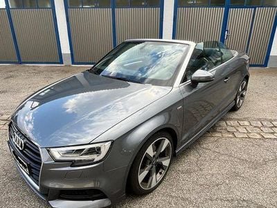 Grau Gebraucht 2017 Audi A3 Cabriolet S-Line Cabrio | 19.990 € (Etwas zu teuer)
