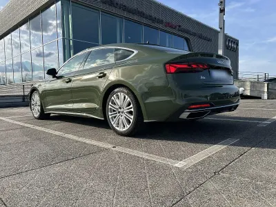 Usata Audi A5 Sportback Advanced 204 CV (150 kW) 2021 Verde Utilitaria