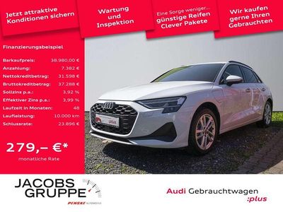 Brugt Audi A3 Ambiente 204 HK (150 kW) 2025 Hvid Sedan