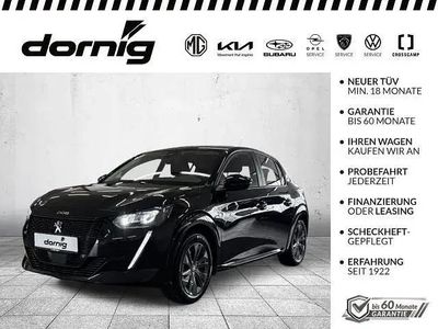 Gebraucht Peugeot e-208 Active 100 kW (136 PS) 2021 Perla nera schwarz metallic Kleinwagen