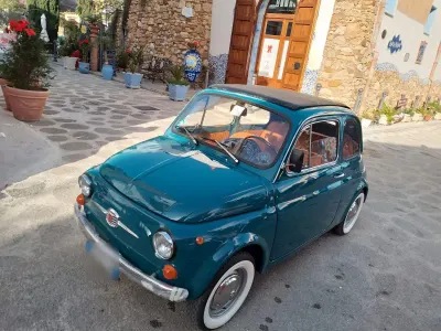 Używany Fiat 500 23 KM (16 kW) 1968 Niebieski Hatchback