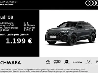 Neu Audi Q8 Ambiente 490 PS (360 kW) 2026 Grau SUV