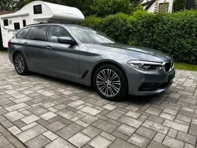 Gebraucht BMW 530 Sport Line 265 PS (194 kW) 2018 Grau Kombi
