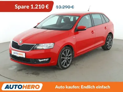 Używany Skoda Rapid Drive 125 KM (91 kW) 2017 Czerwony Hatchback