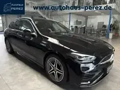 Gebraucht Mercedes C300 AMG Line Premium Plus 258 PS (189 kW) 2025 Schwarz Kombi