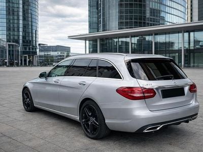 Gebraucht Mercedes C220 AMG 170 PS (125 kW) 2015 Silber Kombi