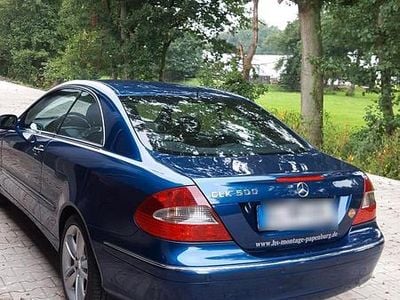 Blau Gebraucht 2005 Mercedes CLK500 Coupé | 12.500 €
